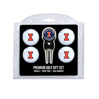 Illinois Fighting Illini 6 pc Golf Gift Set