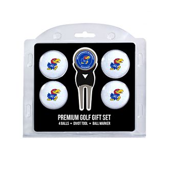 Kansas Jayhawks 6 pc Golf Gift Set
