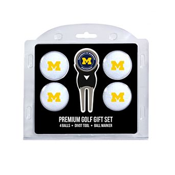 Michigan Wolverines 6 pc Golf Gift Set