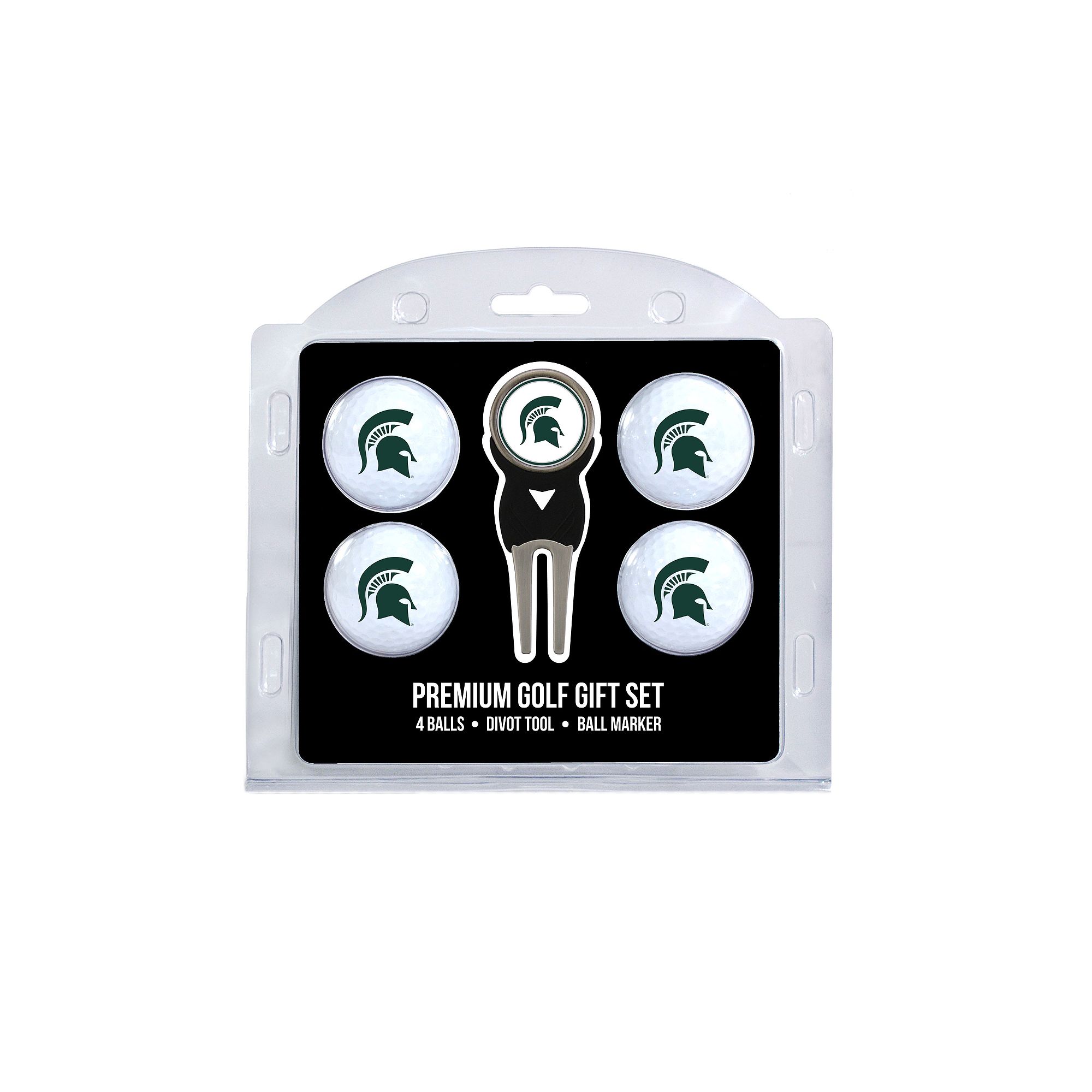 Michigan State Spartans 6-Piece Golf Gift Set, Team