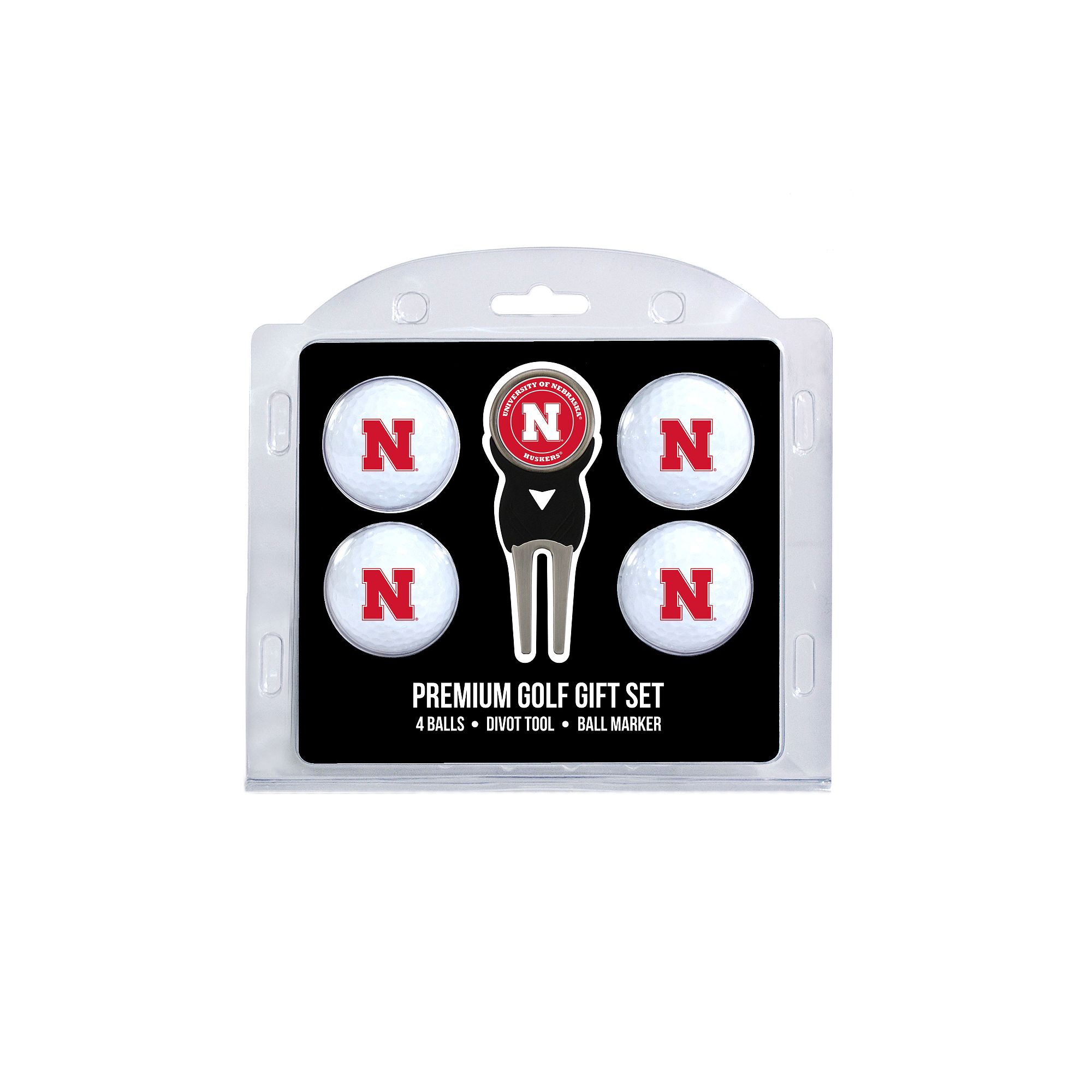 Nebraska Cornhuskers 6-Piece Golf Gift Set, Team