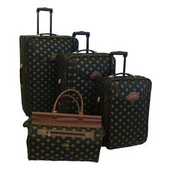 American Flyer Lyon 4 pc Wheeled Luggage Set