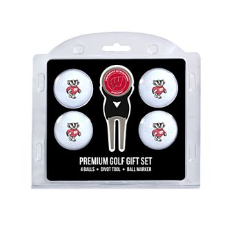 Wisconsin Badgers 6 pc Golf Gift Set