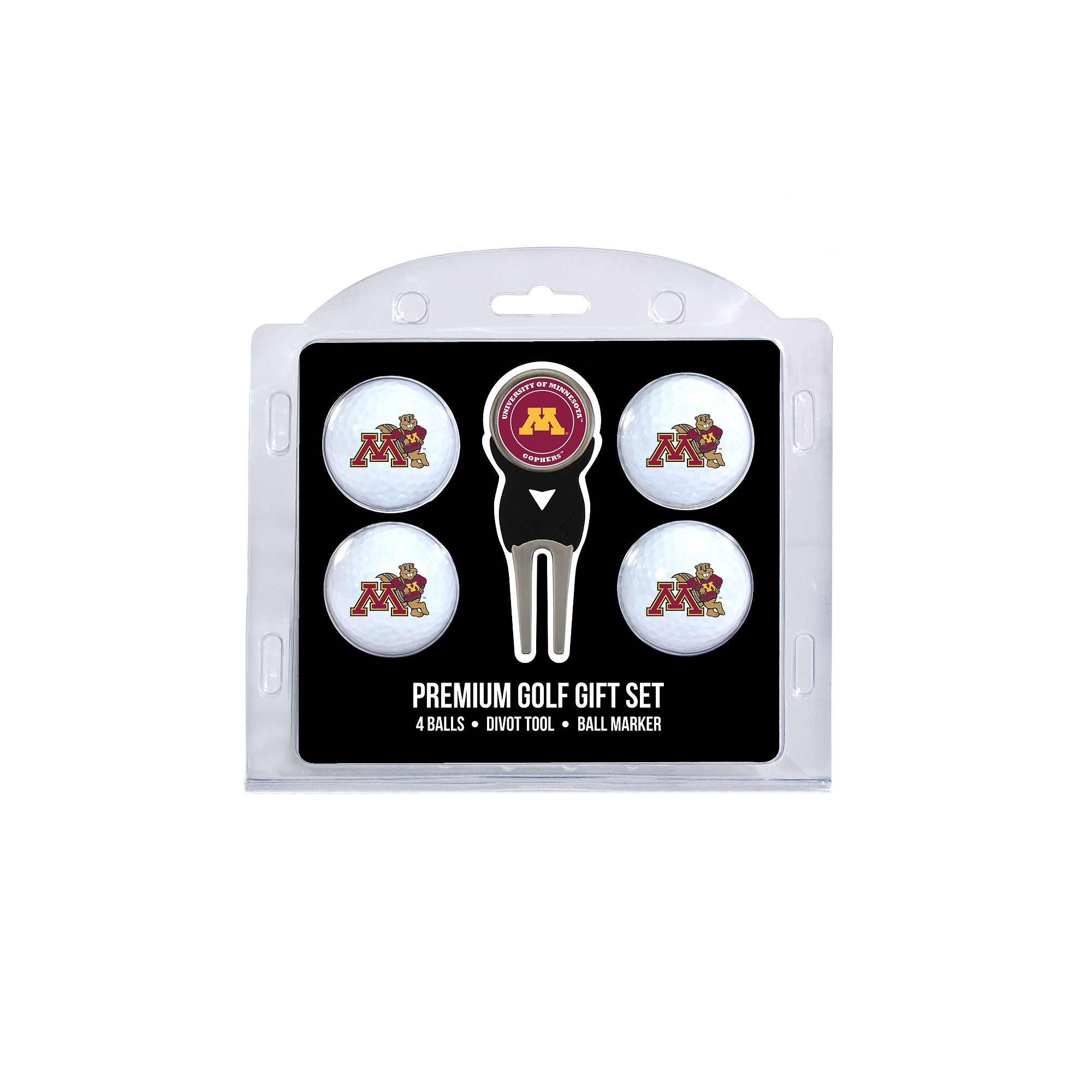 Minnesota Golden Gophers 6-Piece Golf Gift Set, Team