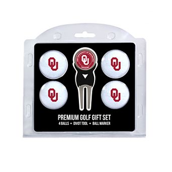 Oklahoma Sooners 6 pc Golf Gift Set