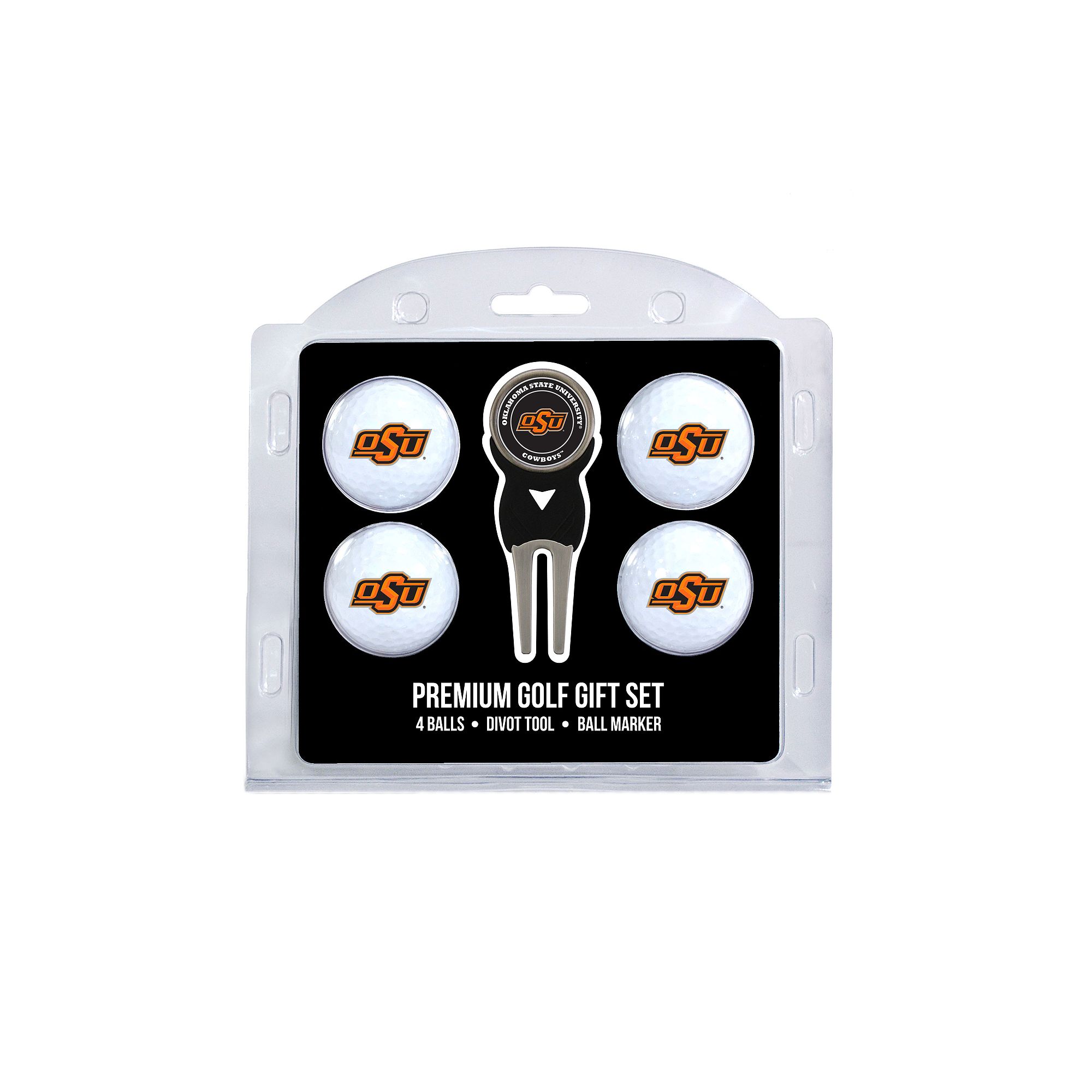 Oklahoma State Cowboys 6-Piece Golf Gift Set, Team
