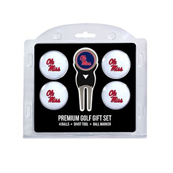 Ole Miss Rebels 6 pc Golf Gift Set