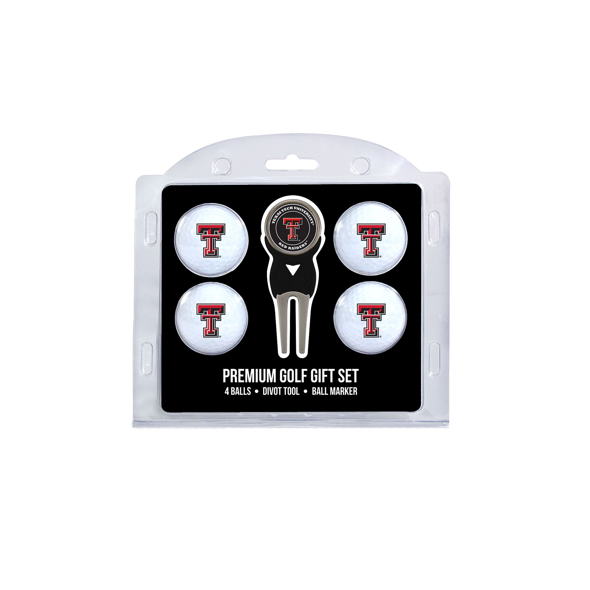 Texas Tech Red Raiders 6-Piece Golf Gift Set, Team