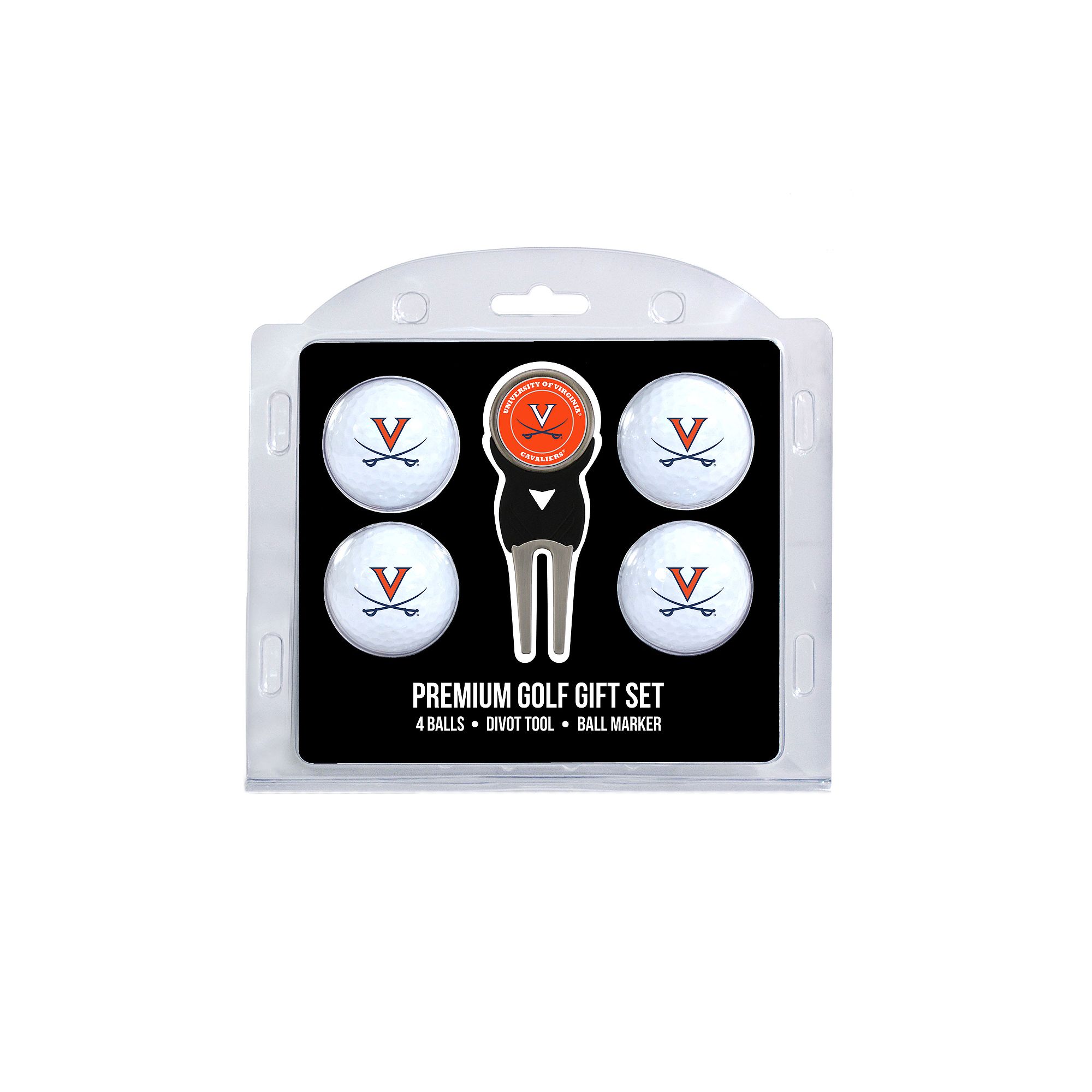 Virginia Cavaliers 6-Piece Golf Gift Set, Team