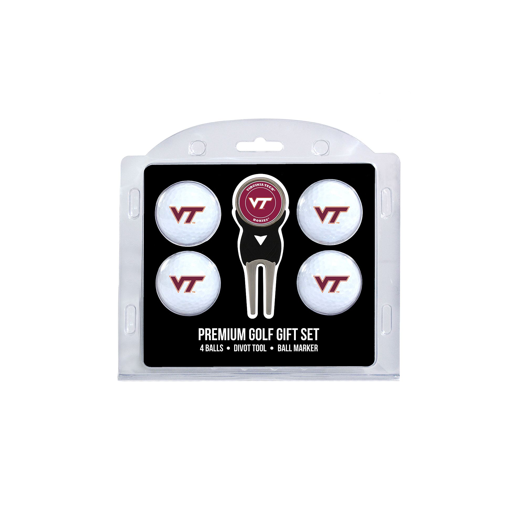 Virginia Tech Hokies 6-Piece Golf Gift Set, Team