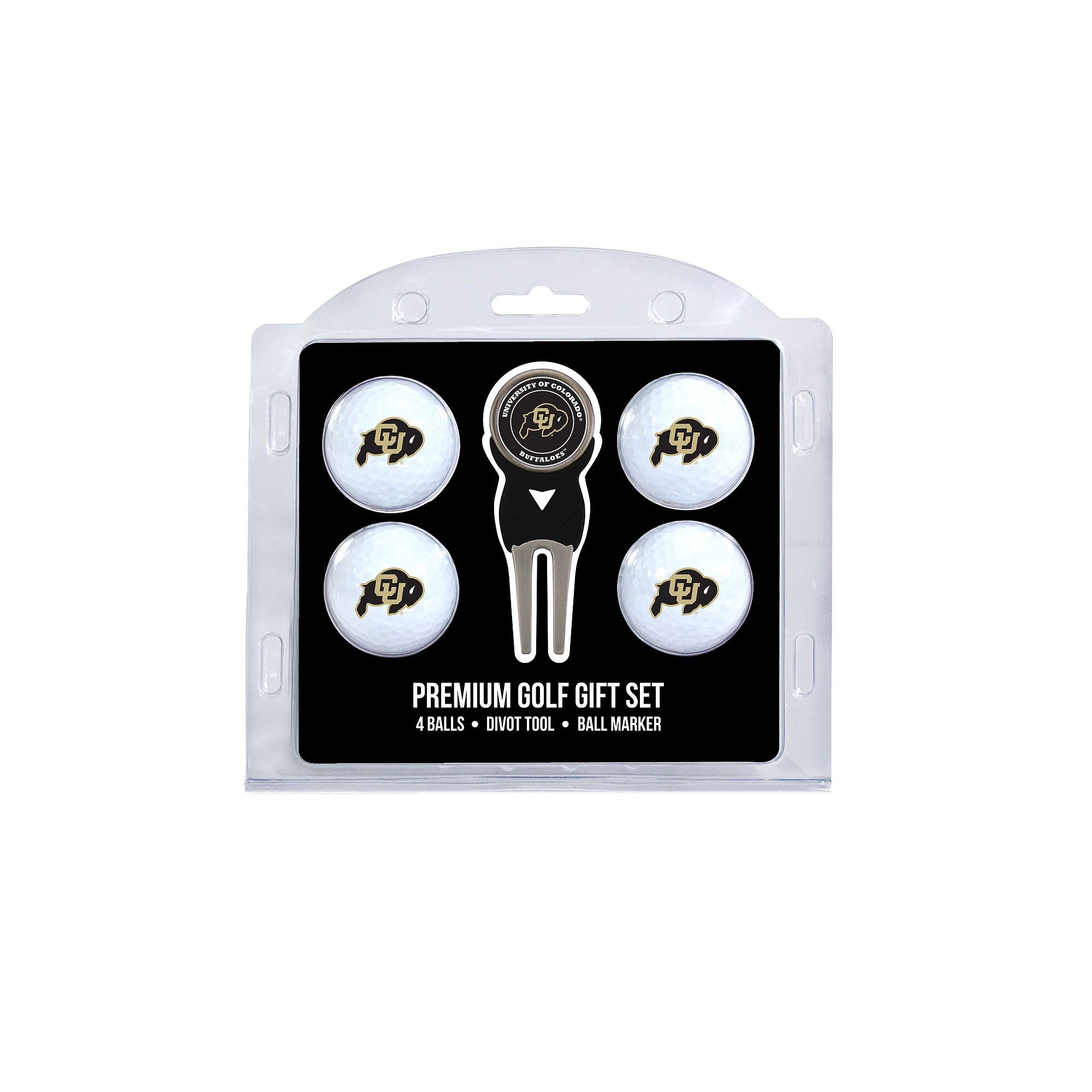 Colorado Buffaloes 6-Piece Golf Gift Set, Team