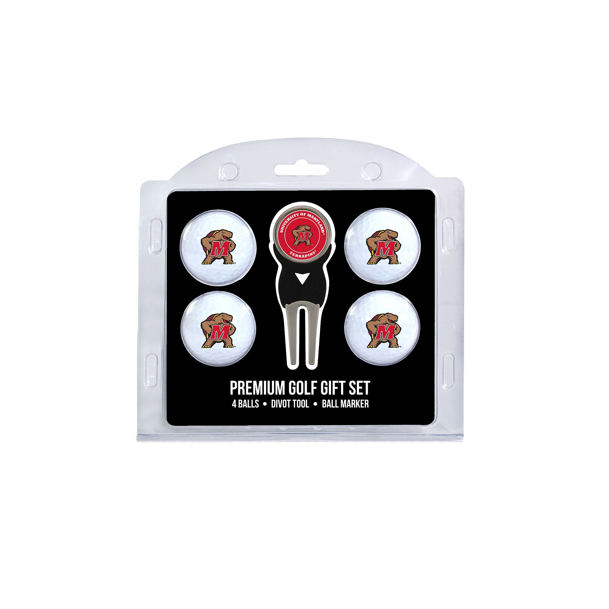 Maryland Terrapins 6-Piece Golf Gift Set, Team