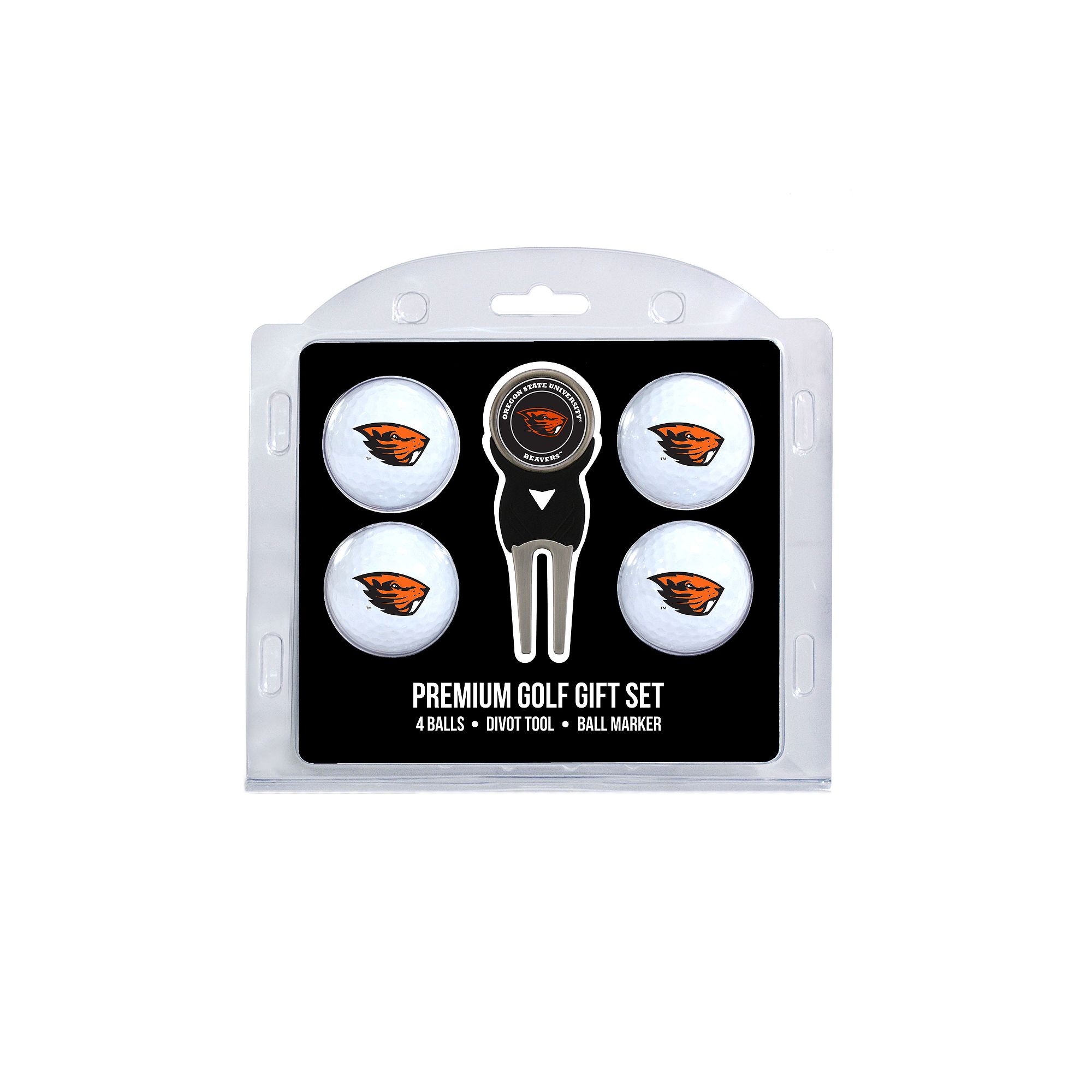 Oregon State Beavers 6-Piece Golf Gift Set, Team
