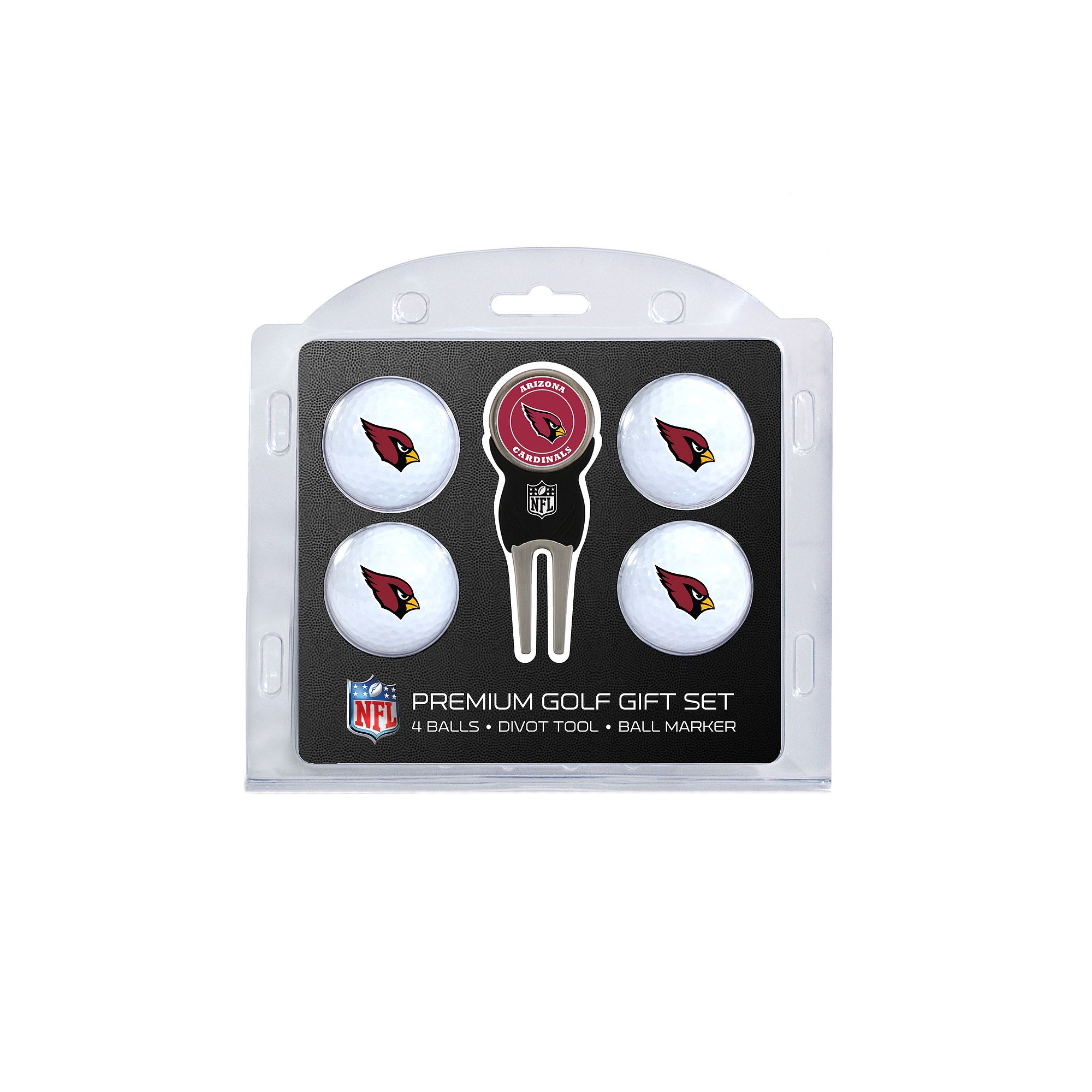 Arizona Cardinals 6-Piece Golf Gift Set, Team