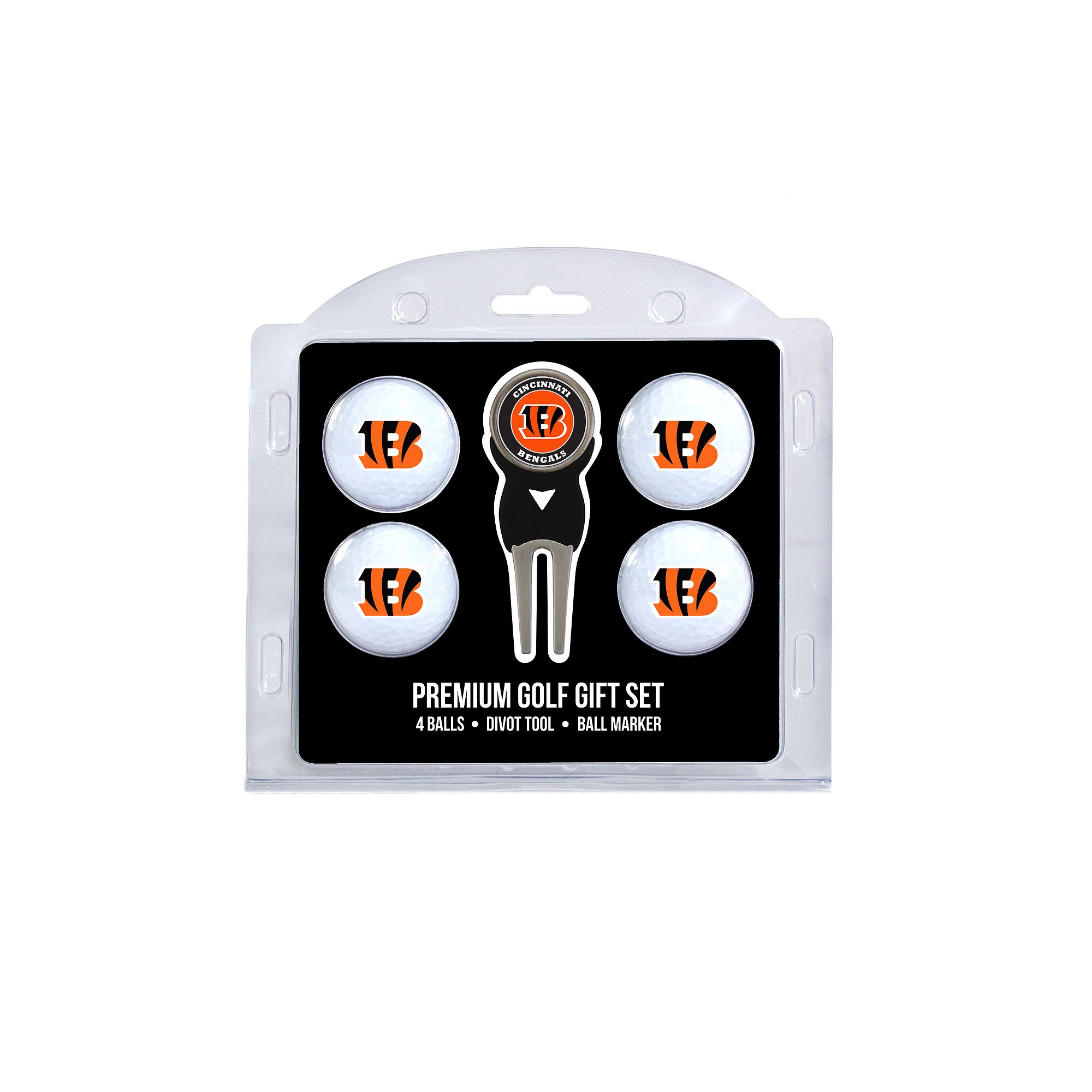 Cincinnati Bengals 6-Piece Golf Gift Set, Team
