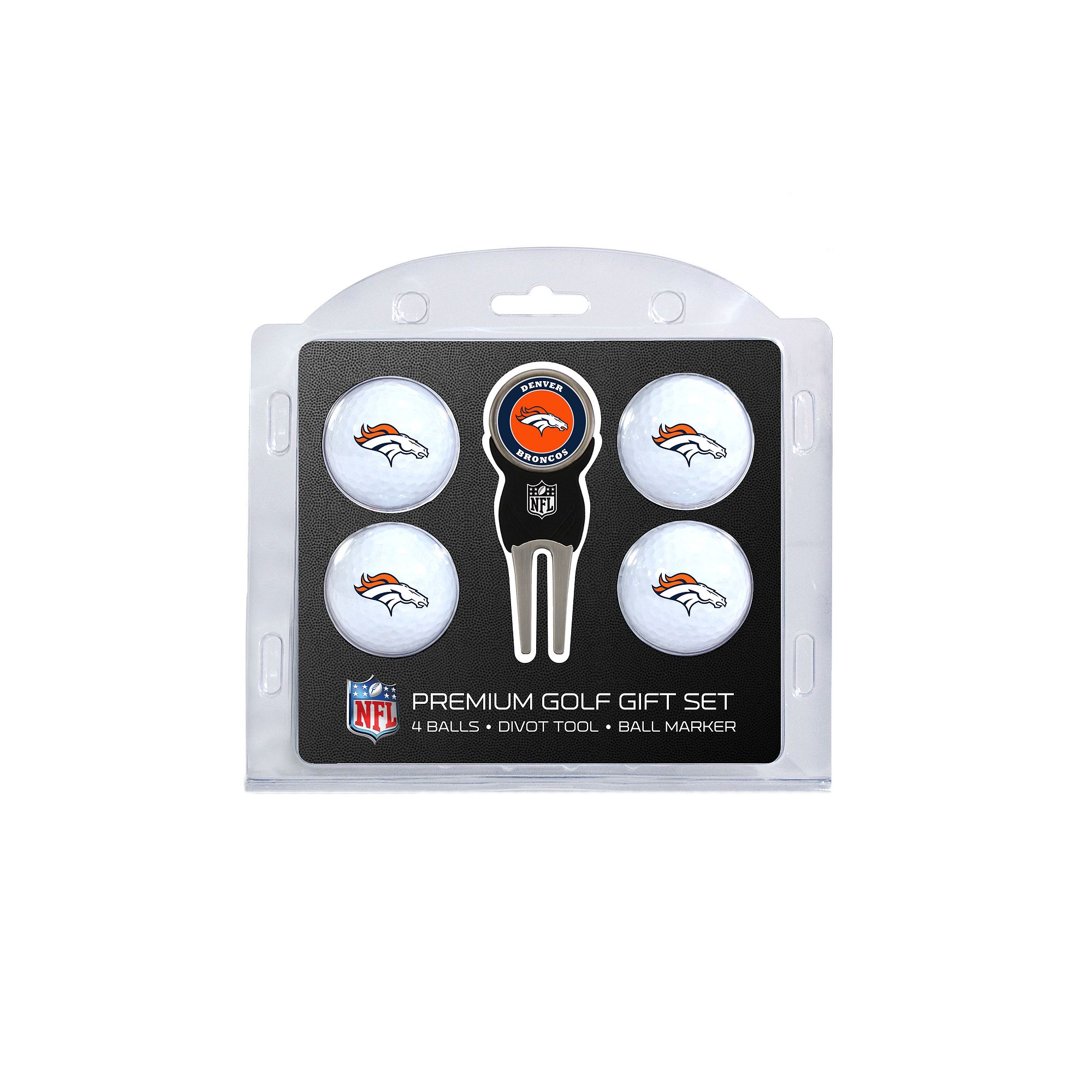 Denver Broncos 6-Piece Golf Gift Set, Team