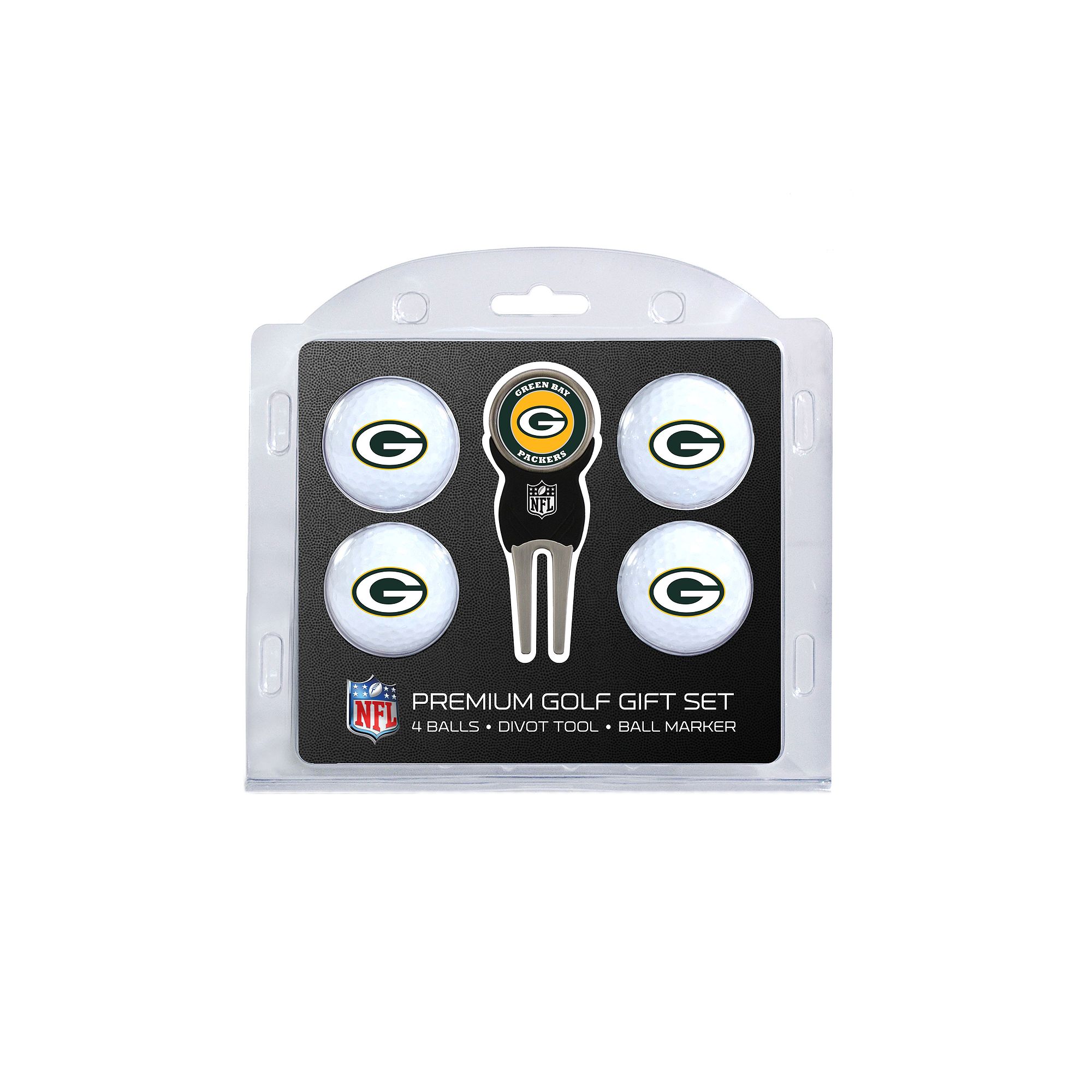 Green Bay Packers 6-Piece Golf Gift Set, Team