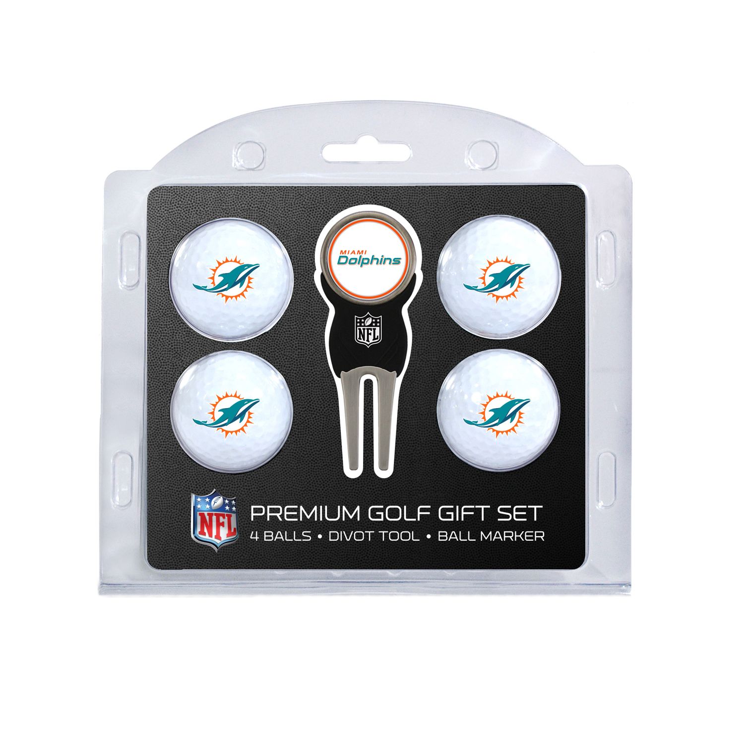 Miami Dolphins Golf Ball Marker Poker Chip