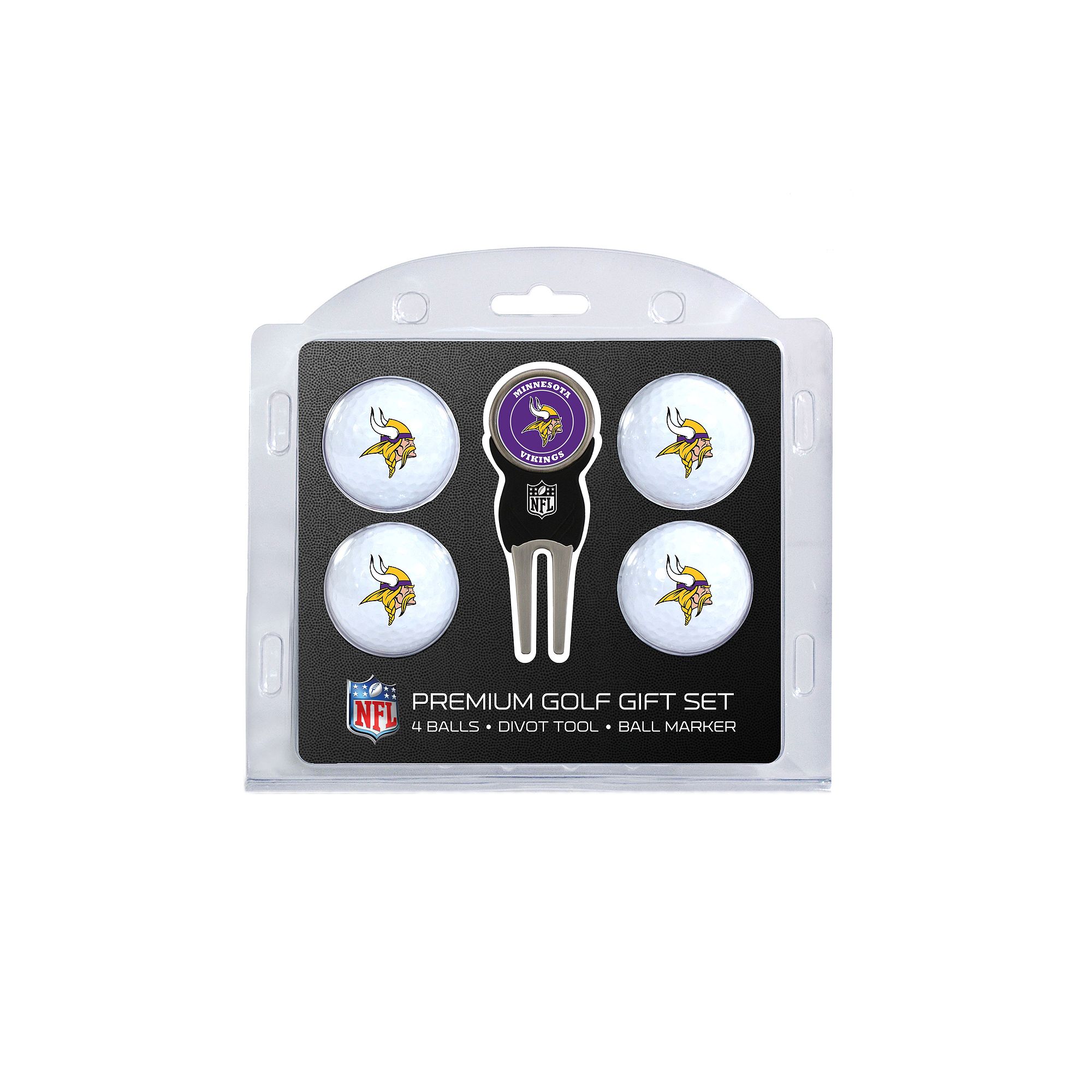 Minnesota Vikings 6-Piece Golf Gift Set, Team
