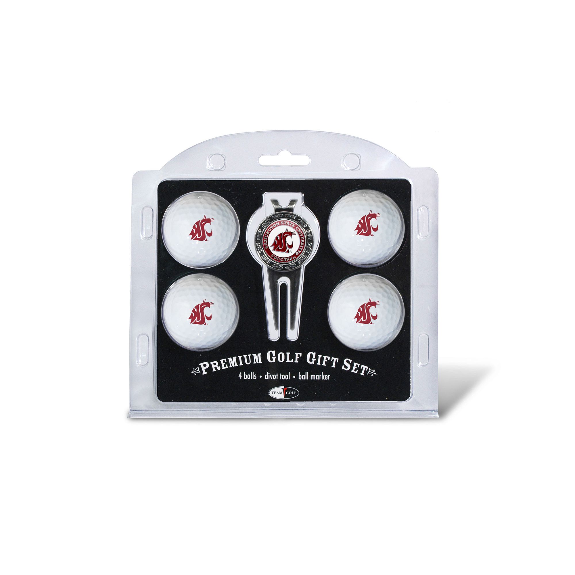Washington State Cougars 6-pc. Golf Gift Set, Wsc Team
