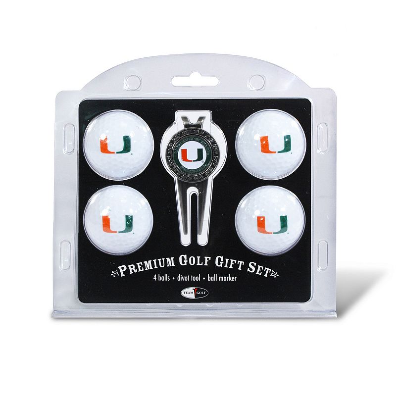 UPC 637556471062 product image for Miami Hurricanes 6-pc. Golf Gift Set, Multicolor | upcitemdb.com
