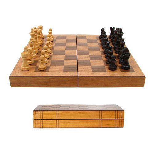 Book-Style Chess Board Set