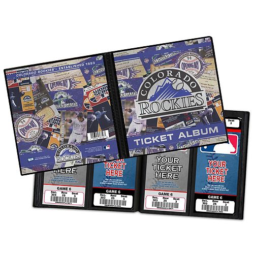 Colorado Rockies Ticket Album