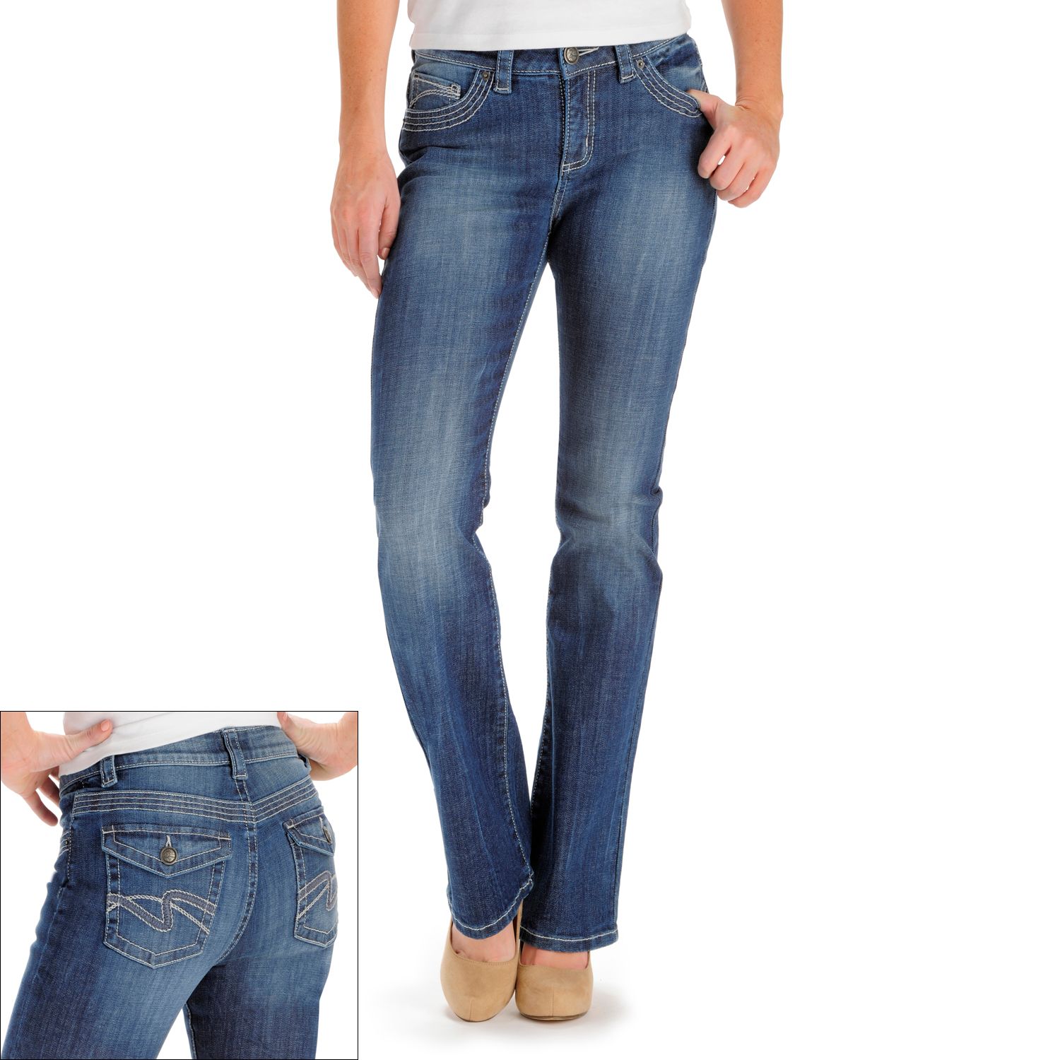 lee slender secret jeans at kohl's