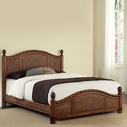 Marco Island 3 Pc Queen Headboard Footboard Frame Set