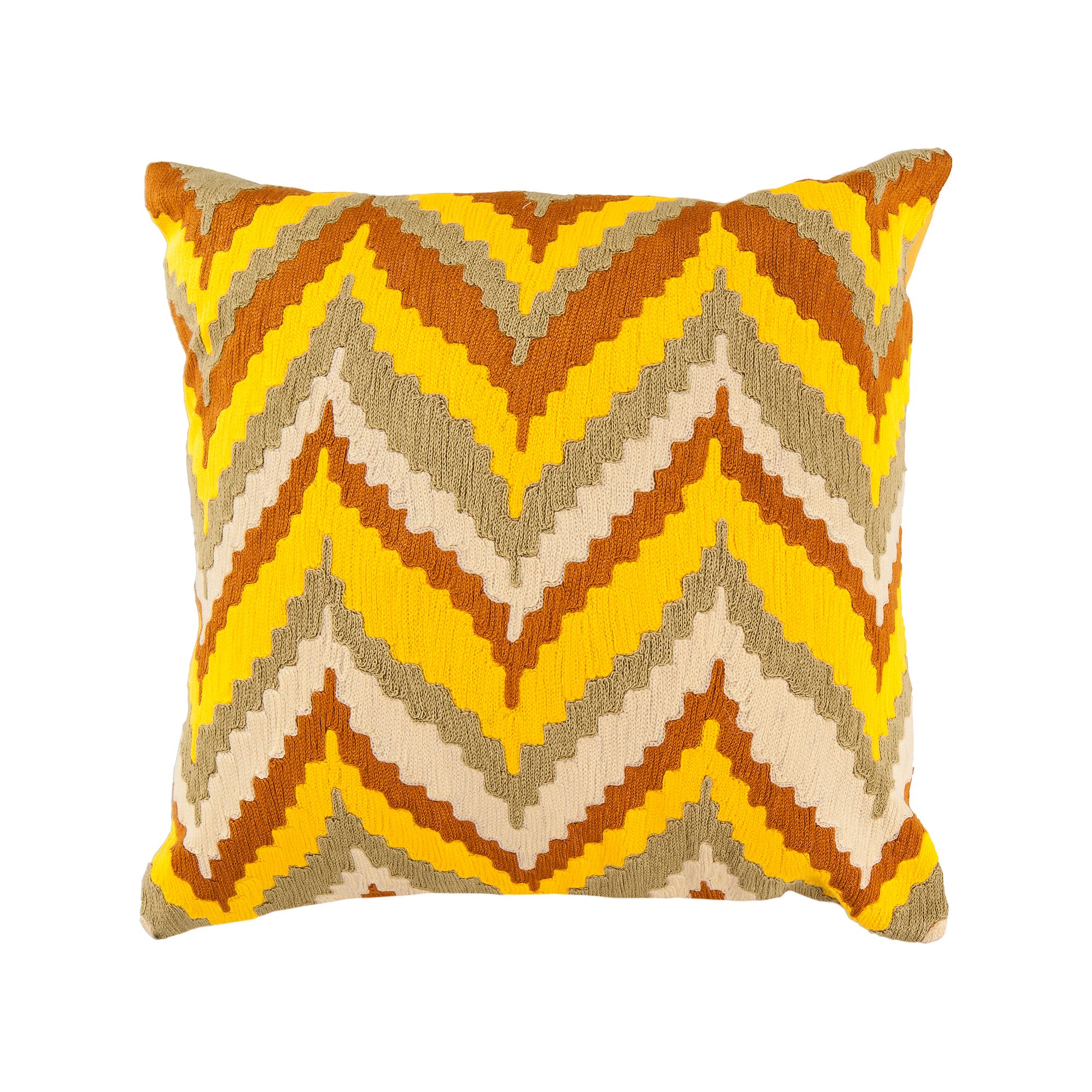 Decor 140 Chur Ikat Throw Pillow, Green