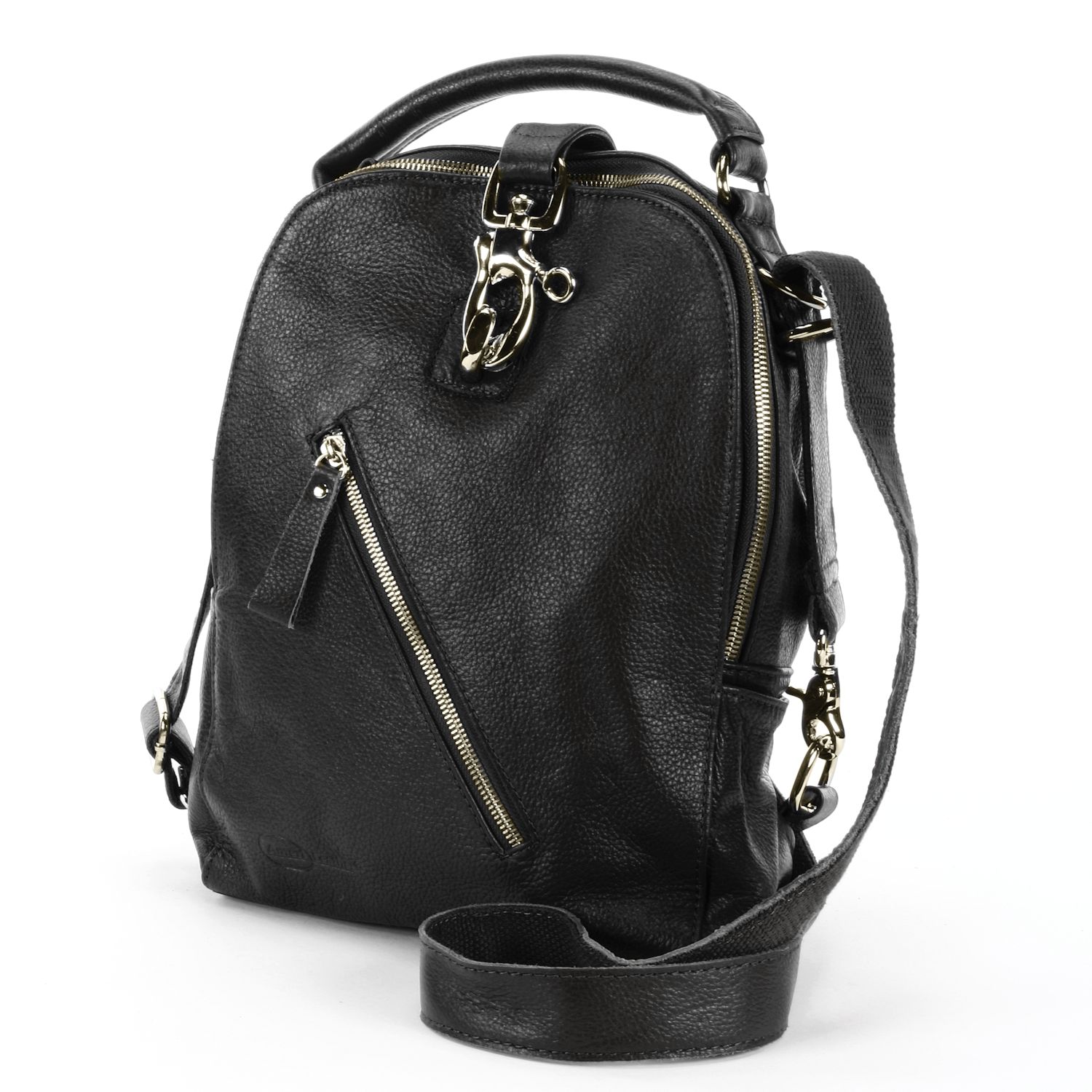 kohls leather backpack