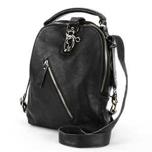 AmeriLeather Quince Leather Convertible Backpack