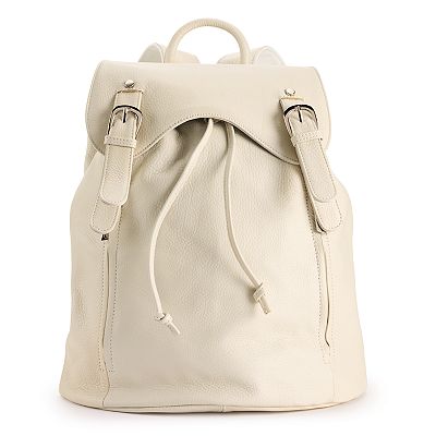 amerileather clementi leather backpack Jumbo (#1518-03) Charcoal This genuine top Amerileather Clementi Backpack Off-white