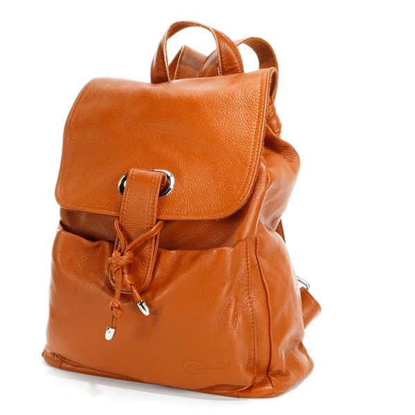 AmeriLeather Miles Leather Backpack