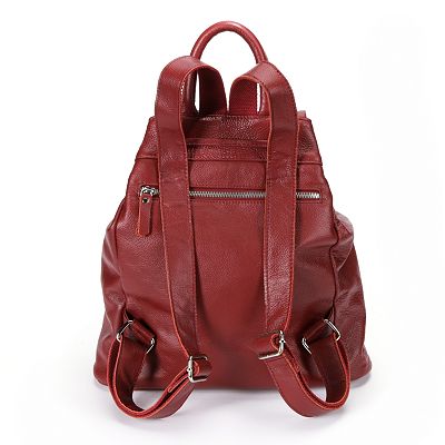 Amerileather Chief Backpack Off-White