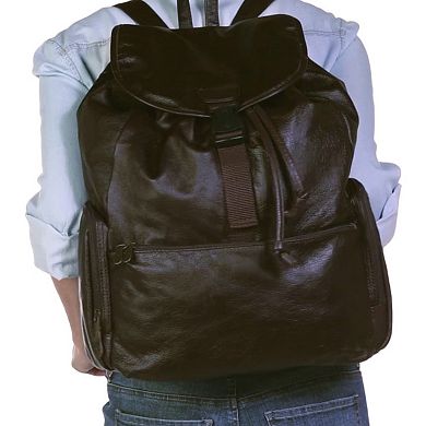 AmeriLeather Jumbo Leather Backpack