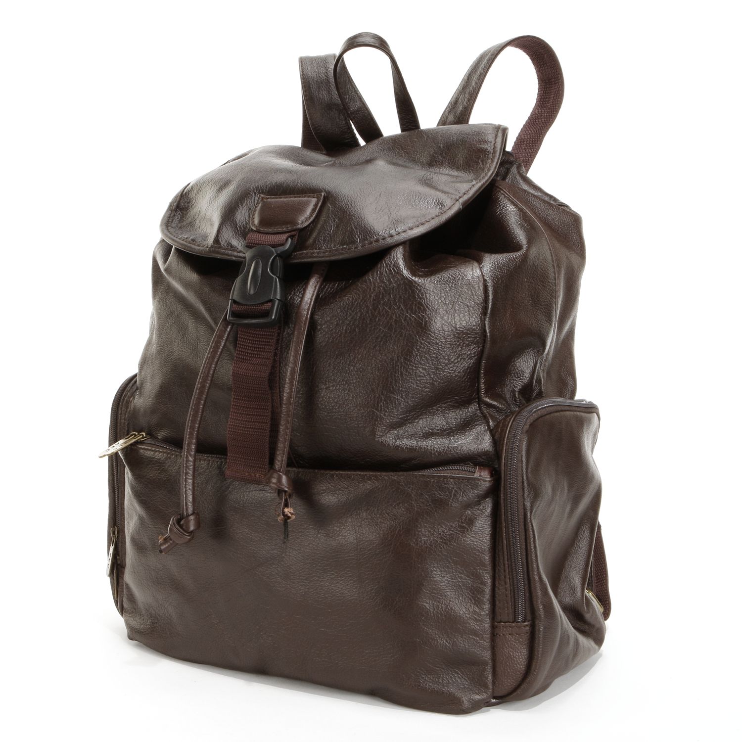 kohls leather backpack