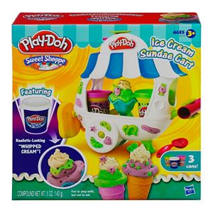 Play-Doh Sweet Shoppe Ice Cream Sundae Cart by Hasbro