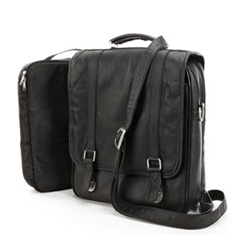 AmeriLeather Leather Convertible Briefcase