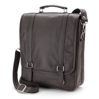 AmeriLeather Leather Convertible Briefcase