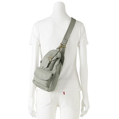 AmeriLeather Grylls Sling Mini Leather Backpack