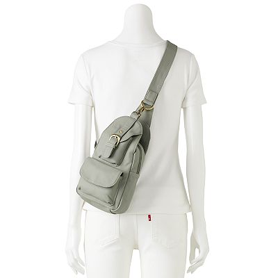 AmeriLeather Grylls Sling Mini Leather Backpack
