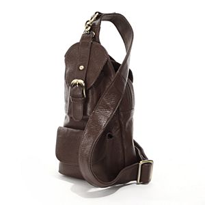 AmeriLeather Grylls Sling Mini Leather Backpack