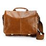 AmeriLeather Legacy Woody Leather Portfolio Messenger Bag