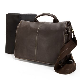 AmeriLeather Legacy Woody Leather Portfolio Messenger Bag
