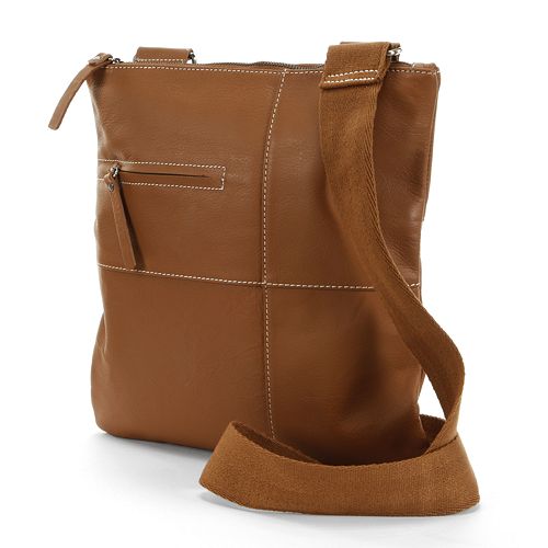 kohls crossbody leather bags