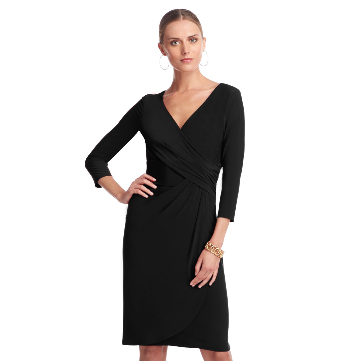 kohls wrap dress