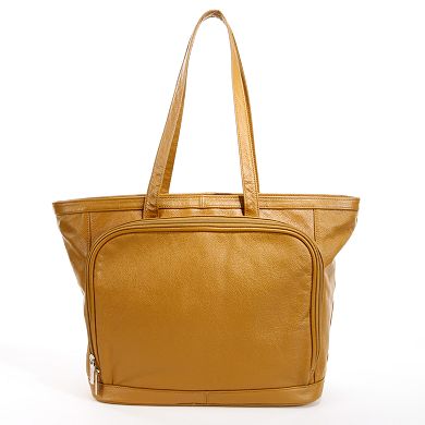 AmeriLeather Cosmopolitan Leather Tote