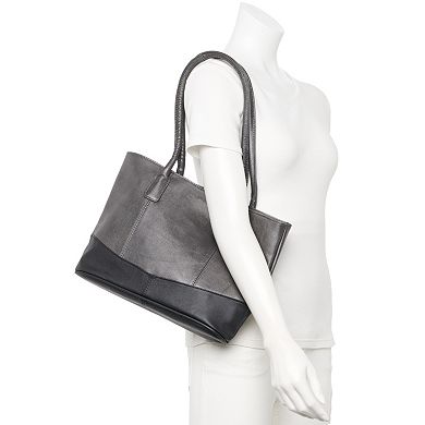 AmeriLeather Casual Leather Tote