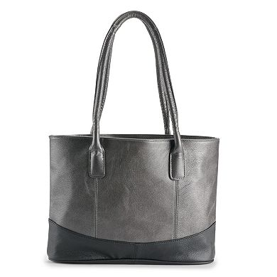 AmeriLeather Casual Leather Tote